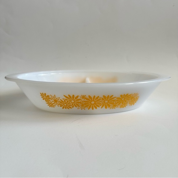 Vintage Glasbake Divided Dish - Picture 1 of 8